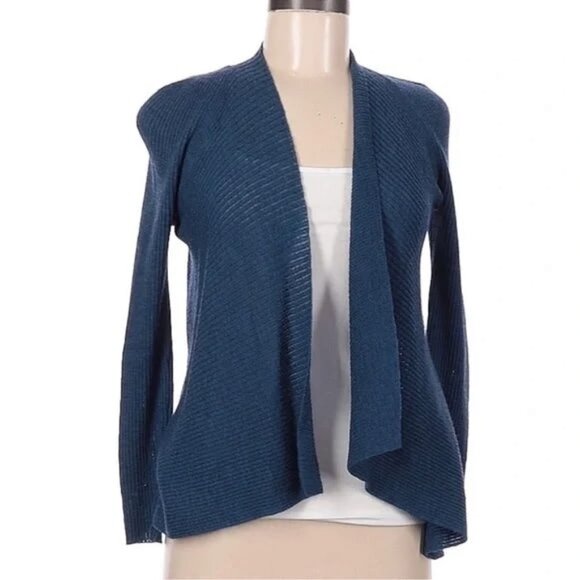 Eileen Fisher Open Front Wool Cardigan - Picture 1 of 3